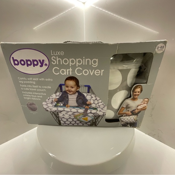 Boppy Accessories Boppy Luxe Shopping Cart And High Chair Cover New